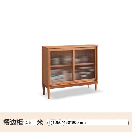 GENJI Akihiro Elegant Solid Wood High Cabinet from GENJI