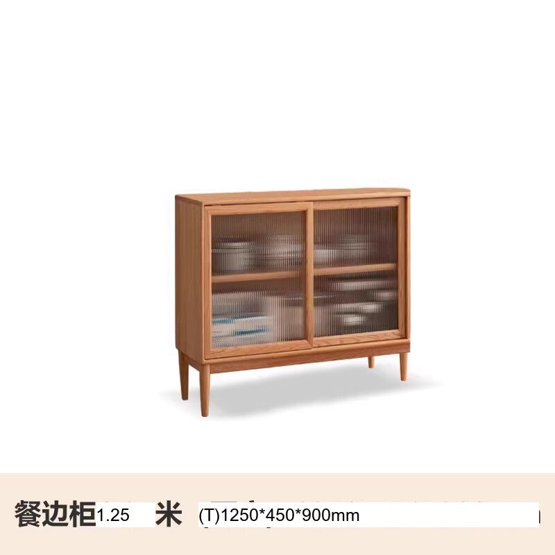GENJI Akihiro Elegant Solid Wood High Cabinet from GENJI