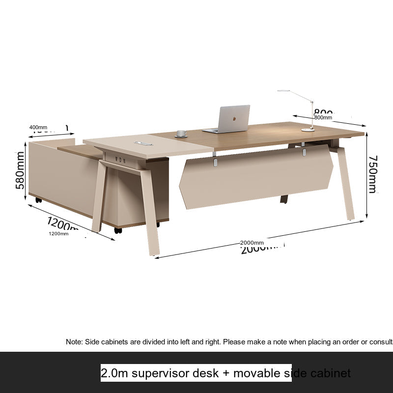 MUTINI Leander Sleek Modern Office Desk Set from MUTINI