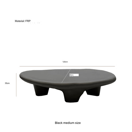 THOUGHTS Isolde Unique Shaped Fiberglass Coffee Table from THOUGHTS