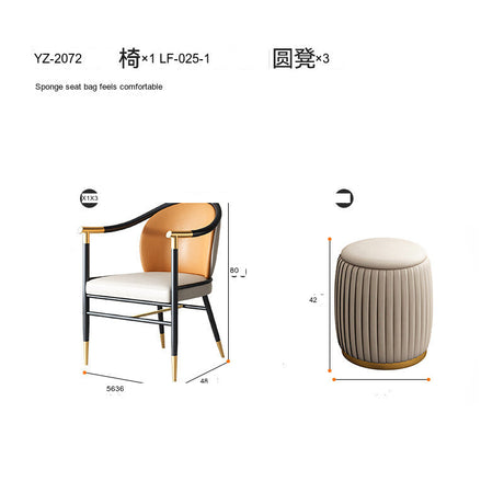 QUANMU Takumi Sleek Integrated Modern Tea Table Desk from QUANMU