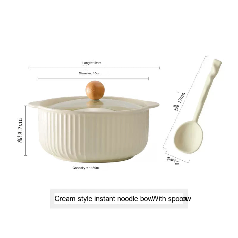 MOSE Double-Ear Instant Noodle Bowl from MOSE