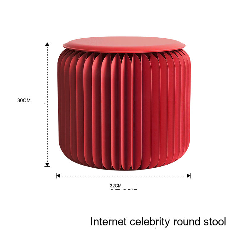 SHIBA Makoto Stylish Compact Round Stool from SHIBA