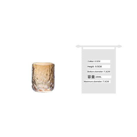 TIANRUN Akihiko Elegant Heat-Resistant Glass Whiskey Cup from TIANRUN