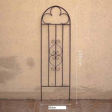 JUHAN Marisol Vintage Iron Floral Shelf from JUHAN