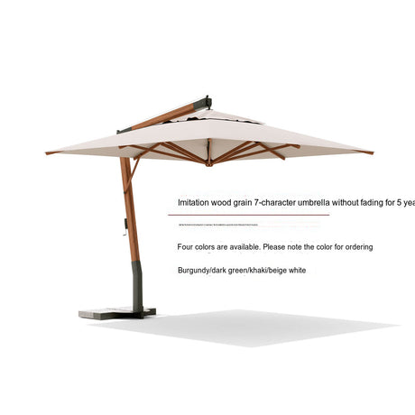 DIME GARDEN Valencia SunShield Large Patio Umbrella from DIME GARDEN