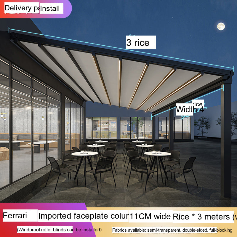 ZIYE Aiko Versatile Thermal Insulation Aluminum Gazebo from ZIYE