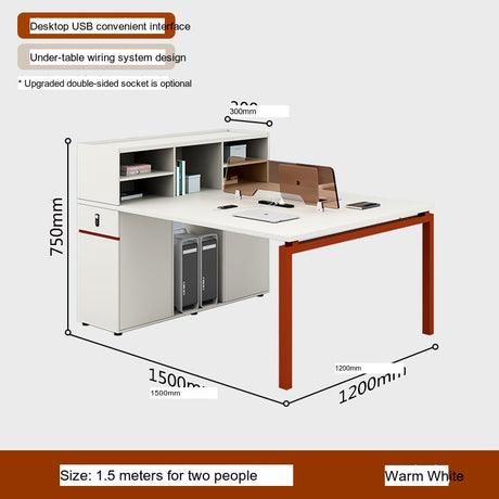 MUTINI Calypso Minimalist Ergonomic Office Desk Set from MUTINI