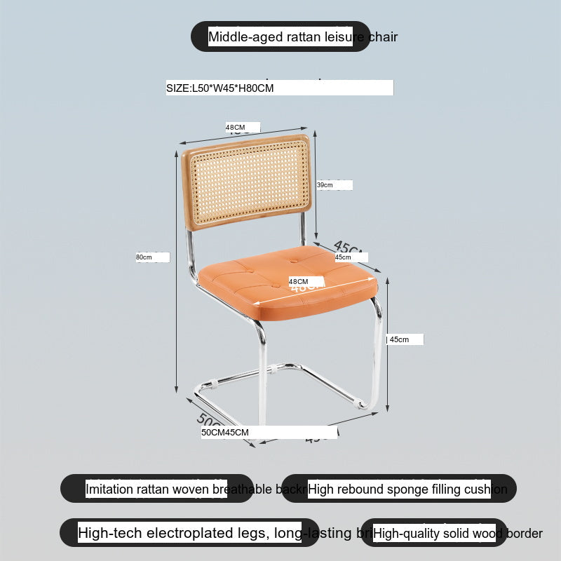A&D Serafina Elegant Natural Wood High Chair from A&D