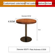 WEIMEI Santiago Sturdy Round Dining Table Set for Café from WEIMEI