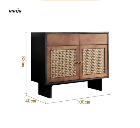 RATTAN CRAFTSMAN Solid Wood Foodside Cabinet from RATTAN CRAFTSMAN