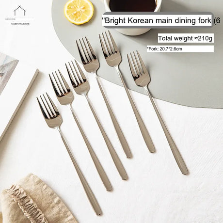 MH Aisling Premium Stainless Steel Chopstick & Fork Set for Home Use from MH