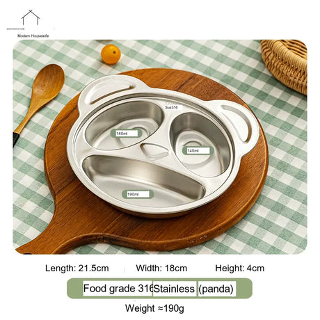 MH Isabella Eco-Friendly Durable Childrens Dinner Plate from MH