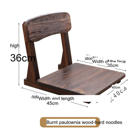 PAULOWNIA Sakura Comfortable Minimalist Bay Window Bed Stool from PAULOWNIA