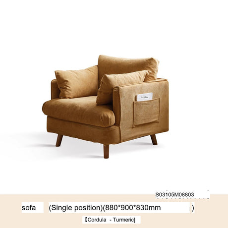 GENJI Yūrei Modern Minimalistic Leisure Sofa from GENJI