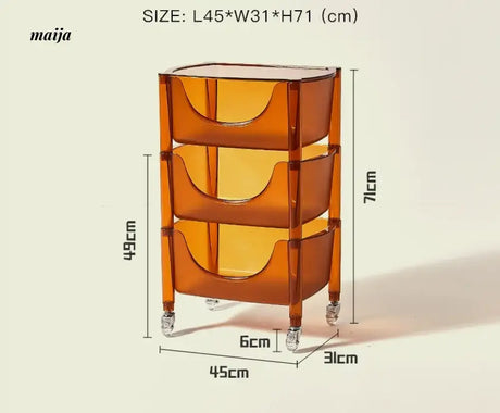 LAZYSPACE Ivy Acrylic Storage System from LAZYSPACE