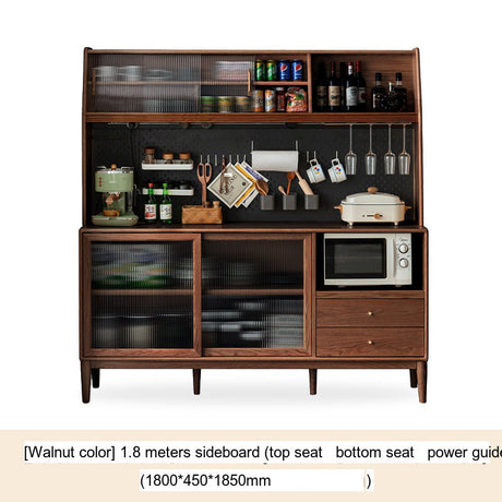 GENJI Akihiro Elegant Solid Wood High Cabinet from GENJI