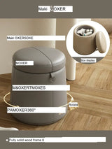 MOXER Lucinda Elegant Light Luxury Makeup Stool from MOXER