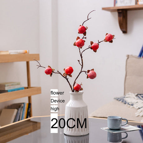JUHAN Thalassa Lush Decorative Simulation Persimmon Branches from JUHAN