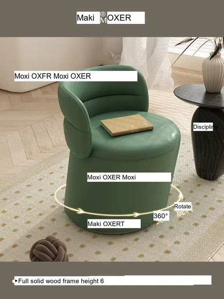 MOXER Marisol Sleek High-Quality Makeup Stool from MOXER