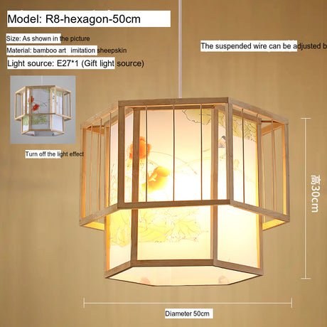 BOJI Aishani Elegant Modern Chinese Ceiling Light from BOJI