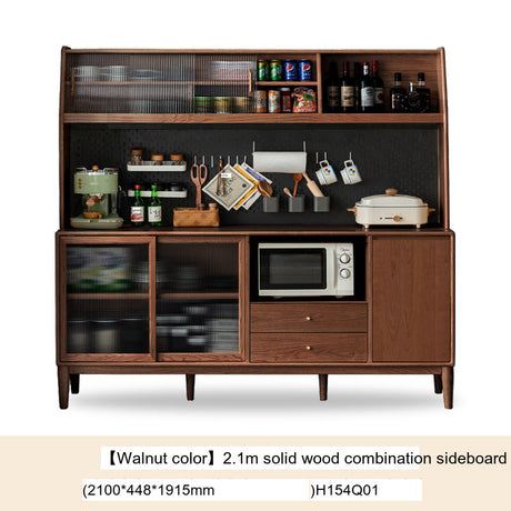 GENJI Akihiro Elegant Solid Wood High Cabinet from GENJI