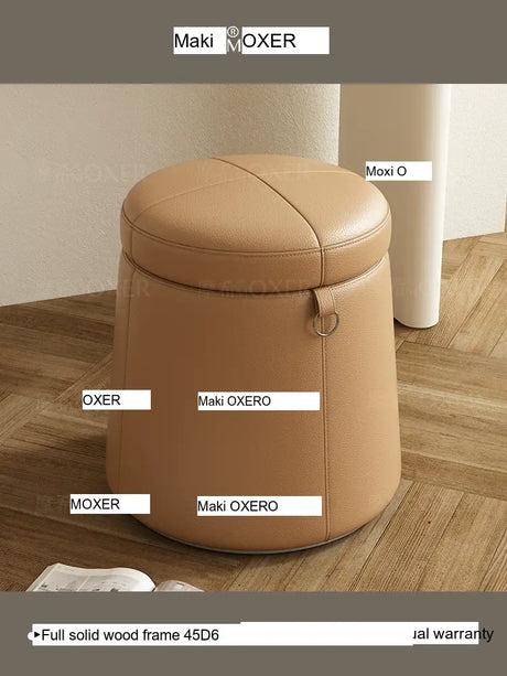 MOXER Lucinda Elegant Light Luxury Makeup Stool from MOXER