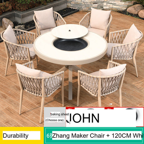 MOJIA Callista Aluminum Outdoor Lounge Chair for Modern Villas from MOJIA