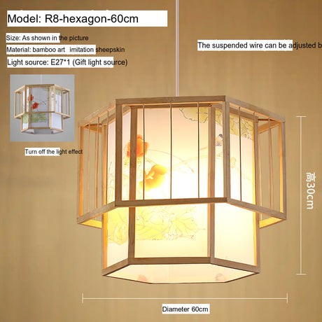 BOJI Aishani Elegant Modern Chinese Ceiling Light from BOJI