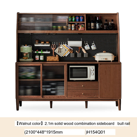 GENJI Akihiro Elegant Solid Wood High Cabinet from GENJI
