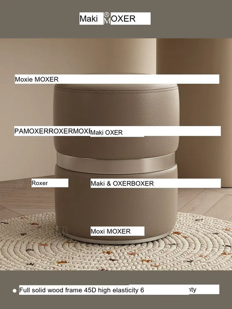 MOXER Kairo Elegant Rotating Makeup Stool from MOXER