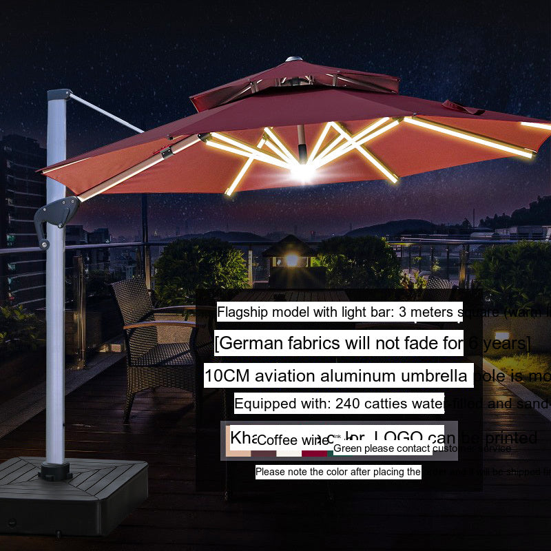MOJIA Valeria European-Style Roman Garden Umbrella for Shade & Elegance from MOJIA