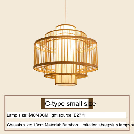 BOJI Araceli Colorful Bamboo Lantern Set from BOJI