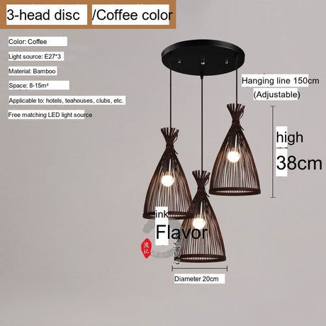 BOJI Haruki Elegant Japanese Ceiling Lamp from BOJI