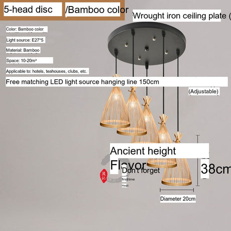 BOJI Haruki Elegant Japanese Ceiling Lamp from BOJI
