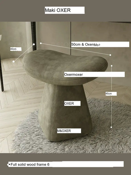 MOXER Zephyra Luxe Rotatable Makeup Stool from MOXER