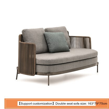 RATTAN SPACE Alhambra Chic 3-Piece Sofa Set from RATTAN SPACE