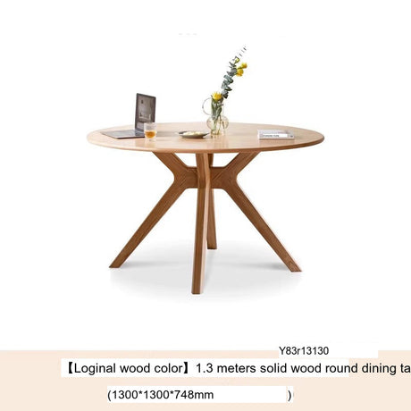 GENJI Haruki Elegant Oak Dining Set from GENJI