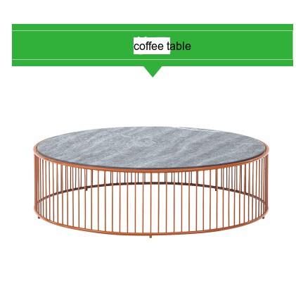 RATTAN SPACE Thessa Minimalist Chic Coffee Table Set from RATTAN SPACE