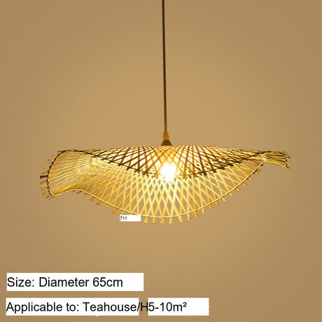 BOJI Santiago Elegant Bamboo Ceiling Lamp Living Room Light from BOJI