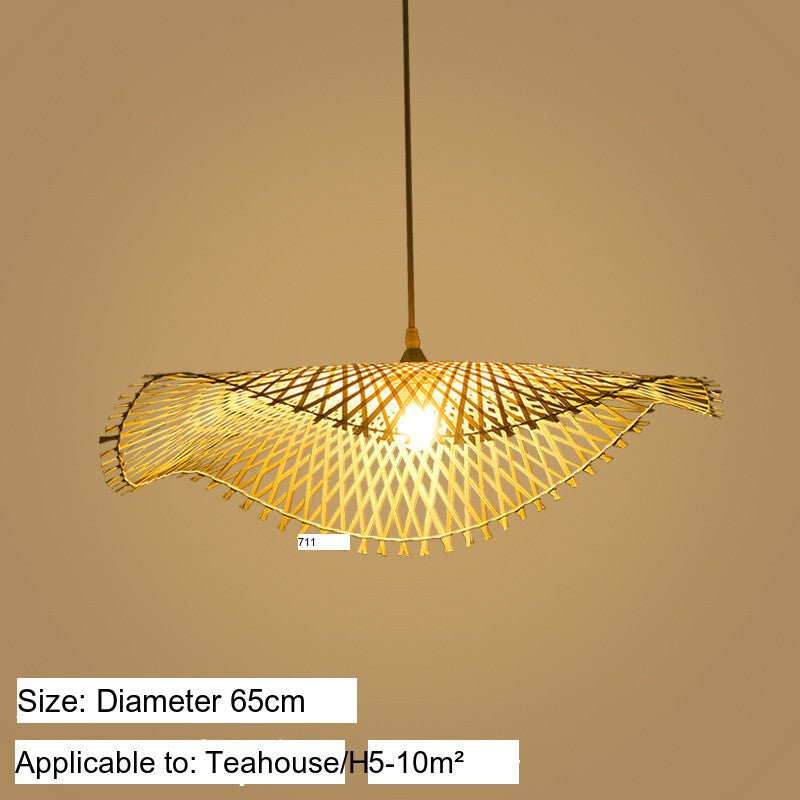 BOJI Santiago Elegant Bamboo Ceiling Lamp Living Room Light from BOJI