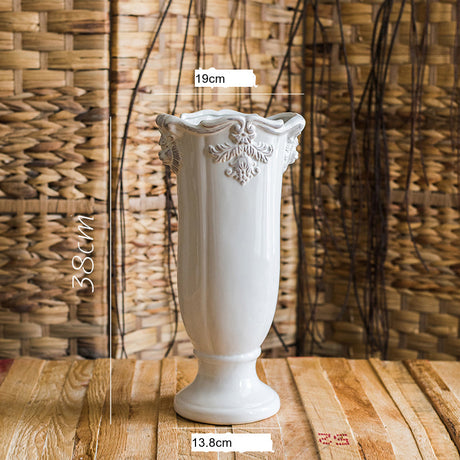 JUHAN Lysandra Vintage Floral Elegant Flowerpot Decorations from JUHAN