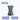 THOUGHTS Niamh Elegant Transparent Edge Designer Stool from THOUGHTS