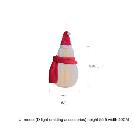 SHIBA Isolde Festive Nordic Outdoor Snowman Decoration from SHIBA