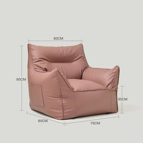 WEIWU Mila High-Back Tatami Bean Bag Sofa from WEIWU