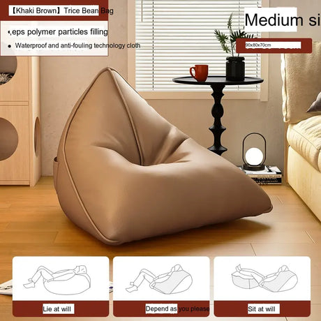 LEDONG Kenji Versatile Cozy Bean Bag Chair from LEDONG
