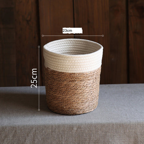 JUHAN Kaori Elegant Floral Storage Round Basket from JUHAN