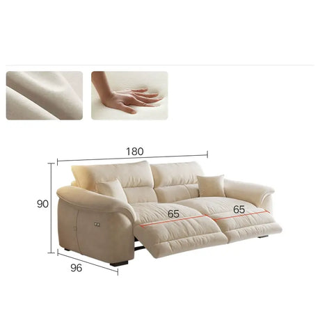 LATE AUTUMN Universal Electric Minimalist Cream Sofa from LATE AUTUMN