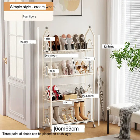XIMIKA Kenzo Compact Multi-Layer Shoe Rack from XIMIKA