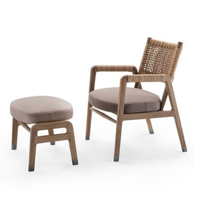 RATTAN SPACE Elowen Rustic Scandinavian Leisure Coffee Table Set from RATTAN SPACE